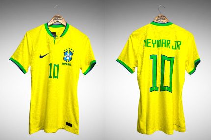 Brasil 2022 Primeira Camisa Tam M Nº 10 Neymar Jr.