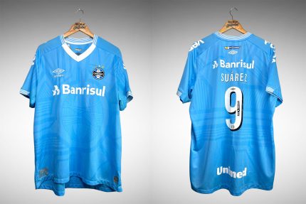 Grêmio 2022 Terceira Camisa Tam 3G Nº 9 Suárez.