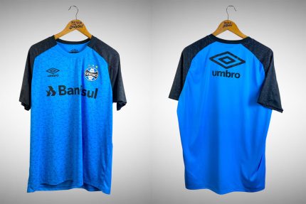 Grêmio 2022 Camisa de Aquecimento Tam GG.