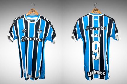 Grêmio 2023 Primeira Camisa Tam P Nº 9 Suárez.
