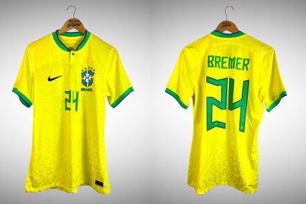 Brasil 2022 Primeira Camisa Tam G Nº 24 Bremer.
