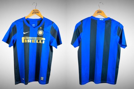 Inter de Milão 2008 Primeira Camisa Tam G Infantil.