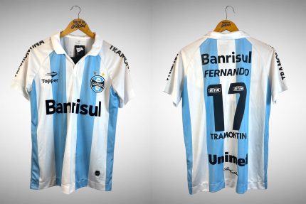 Grêmio 2012 Sul Americana Segunda Camisa Tam M Nº 17 Fernando.