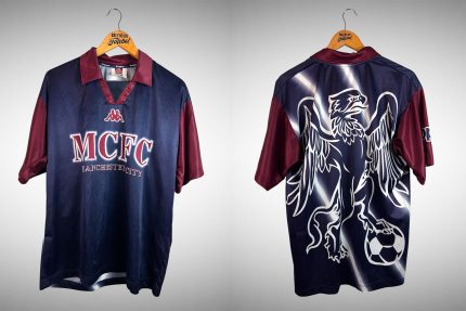 Manchester City 1997 Camisa de Treino Tam G.