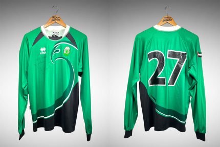 Al Shabab de Dubai 2008 Primeira Camisa Tam G Nº 17 Mangas Longas.
