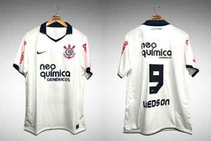 Corinthians 2011 Primeira Camisa Tam G Nº 9 Liedson.