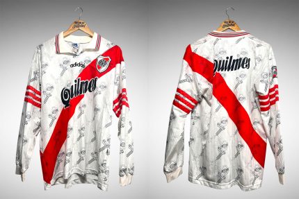 River Plate 1997 Primeira Camisa Tam G Mangas Longas.