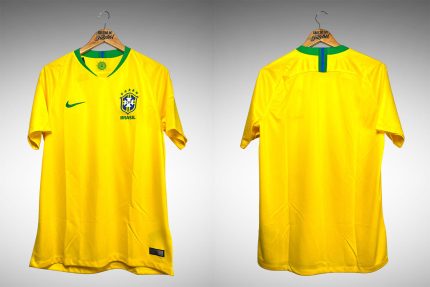Brasil 2018 Primeira Camisa Tam M.