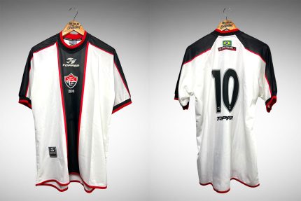 Vitória 2000 Segunda Camisa Tam G Nº 10.
