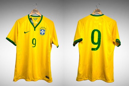 Brasil 2014 Primeira Camisa Tam G Nº 9.