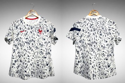 França 2020 Camisa de Aquecimento Tam M Feminino.