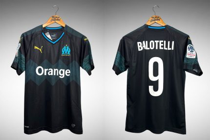 Olympique de Marseille 2018 Segunda Camisa Tam P Nº 9 Ballotelli.