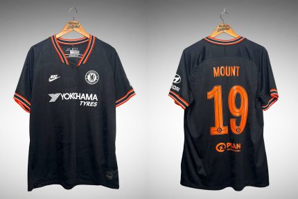 Chelsea 2019 Terceira Camisa Tam GG Nº 19 Mount.