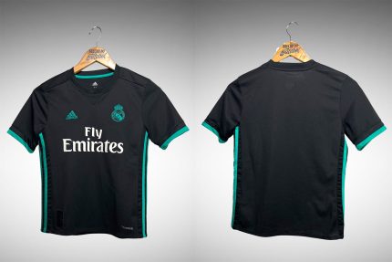 Real Madrid 2017 Segunda Camisa Tam M Infantil.