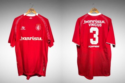 Internacional 2004 Primeira Camisa Tam GG Nº 3 Vinicius.