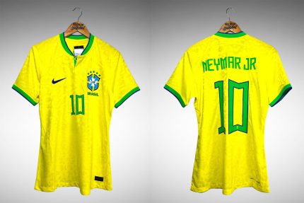 Brasil 2022 Primeira Camisa Tam M Nº 10 Neymar Jr.