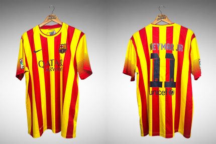 Barcelona 2013 Segunda Camisa Tam GG Nº 11 Neymar Jr.
