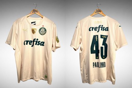 Palmeiras 2021 Terceira Camisa Tam GG Nº 43 Paulinho.