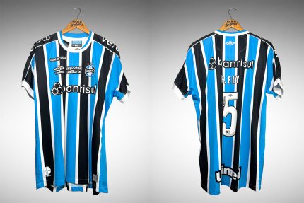 Grêmio 2023 Primeira Camisa Tam G Nº 5 R. Ely.