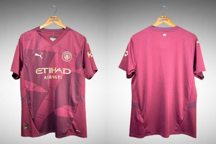 Manchester City 2024 Terceira Camisa Tam G.