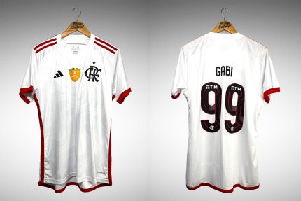 Flamengo 2024 Segunda Camisa Tam M Nº 99 Gabi.