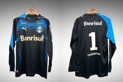 Grêmio 2010 Goleiro Tam GG Nº 1 Mangas Longas.