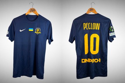 SC Dnipro 1 2022 Primeira Camisa Tam M Nº 10 Peglow.