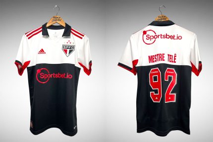São Paulo 2022 Terceira Camisa Tam P Nº 92 Mestre Telê.