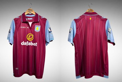 Aston Villa 2014 Primeira Camisa Tam M.