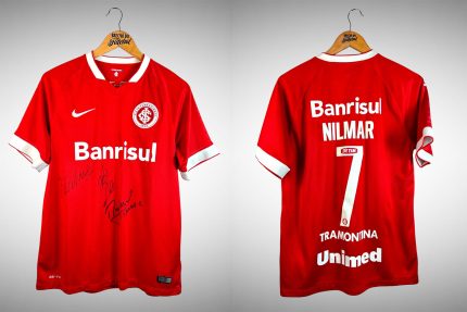Internacional 2014 Primeira Camisa Tam M Nº 7 Nilmar.