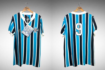 Grêmio 1977 Primeira Camisa Tam 3G Nº 9.