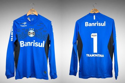 Grêmio 2012 Camisa de Goleiro Tam M Nº 1 Mangas Longas.