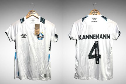 Grêmio 2024 Segunda Camisa Tam P Feminino Nº 4 Kannemann.