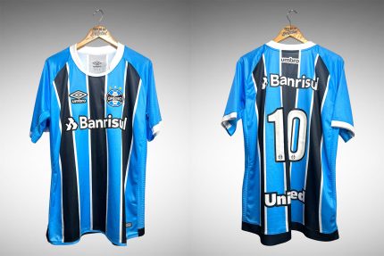 Grêmio 2017 Primeira Camisa Tam GG Nº 10.