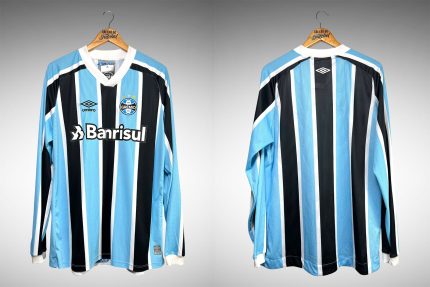 Grêmio 2021 Primeira Camisa Tam GG Mangas Longas.