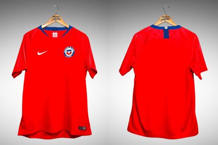 Chile 2018 Primeira Camisa Tam G.