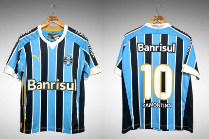 Grêmio 2009 Pimeira Camisa Copa Libertadores Tam M Nº 10.