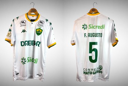 Cuiaba 2024 Segunda Camisa Tam M Nº 5 F. Augusto.