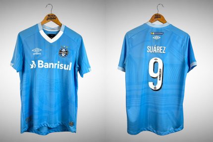 Grêmio 2022 Terceira Camisa Tam M Nº 9 Suárez.