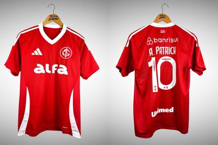 Internacional 2025 Primeira Camisa Tam M Nº 10 A. Patrick.