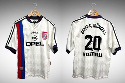 Bayern de Munique 1997 Segunda Camisa Tam M Nº 20 Rizzitelli.