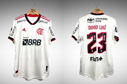 Flamengo 2022 Segunda Camisa Tam M Nº 23 David Luiz.