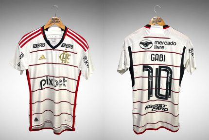 Flamengo 2023 Segunda Camisa Tam P Nº10 Gabi.