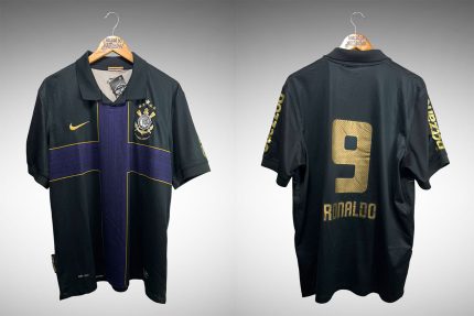 Corinthians 2010 Terceira Camisa Tam GG Nº 9 Ronaldo.