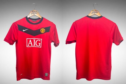 Manchester United 2009 Primeira Camisa Tam G Infantil.