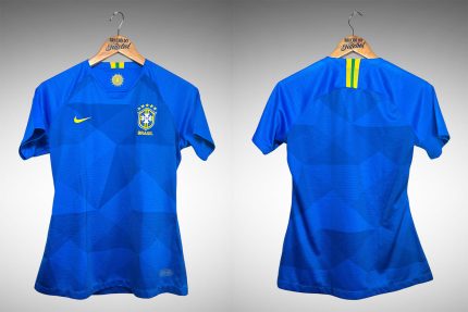 Brasil 2018 Segunda Camisa Tam M Feminino.