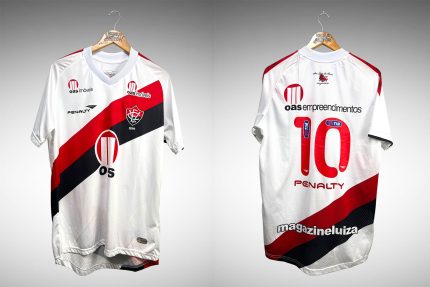 Vitória 2013 Segunda Camisa Tam G Nº 10.