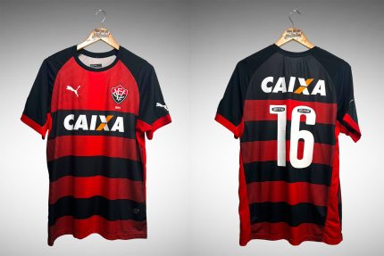 Vitória 2014 Primeira Camisa Tam G Nº 16.