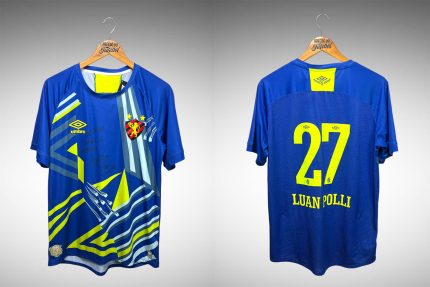 Sport 2020 Camisa Goleiro Tam G Nº27 Luan Polli.