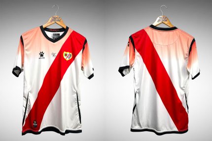 Rayo Vallecano 2019 Primeira Camisa Tam G.